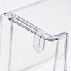 Refrigerator Door Basket Replacement for W11239961, Clear Plastic Bin with Raised Walls for Restoring Damaged or Missing Right-Side Shelf