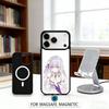 Re Zero Rem Emilia Handyhülle Für iPhone17,16,15,14,13,12,Pro,Max,Magnetisch Für Magsafe Kabelloses Laden