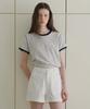 BUT'TON Pocket Button Shorts (Ivory)