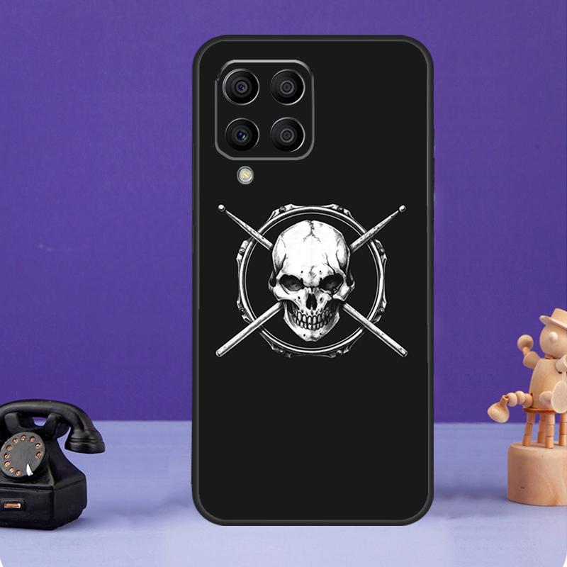 

Чехол для барабана с музыкальным инструментом для Samsung Galaxy M12 M32 M52 M55 M13 M33 M53 M14 M34 M54 M20 M30s M31s M51 M31 M21 Samsung M11