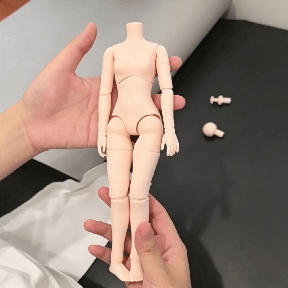 Movable Multi-jointed Doll White Skin 1/6 Doll Body Movable Action Figure For Collectors