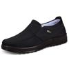 Frühling Herbst Herren Casual Atmungsaktive Stoffschuhe Low Top Flache Schuhe Herren Schnürschuhe Wasserdichtes Leder Freizeitschuhe Herren Slipper