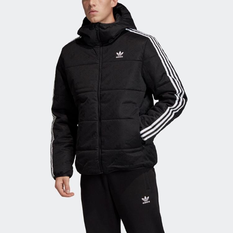 Adidas Originals Three-Quarter Zip Jacket Men Jackets Black ED5830