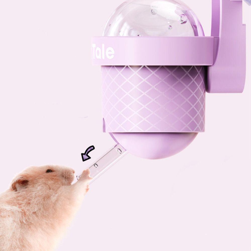 Vakuumadsorpsjon Hamster Vann Drikkeflaske Vegghengt Kjæledyr Vanndispenser Lite Kjæledyr