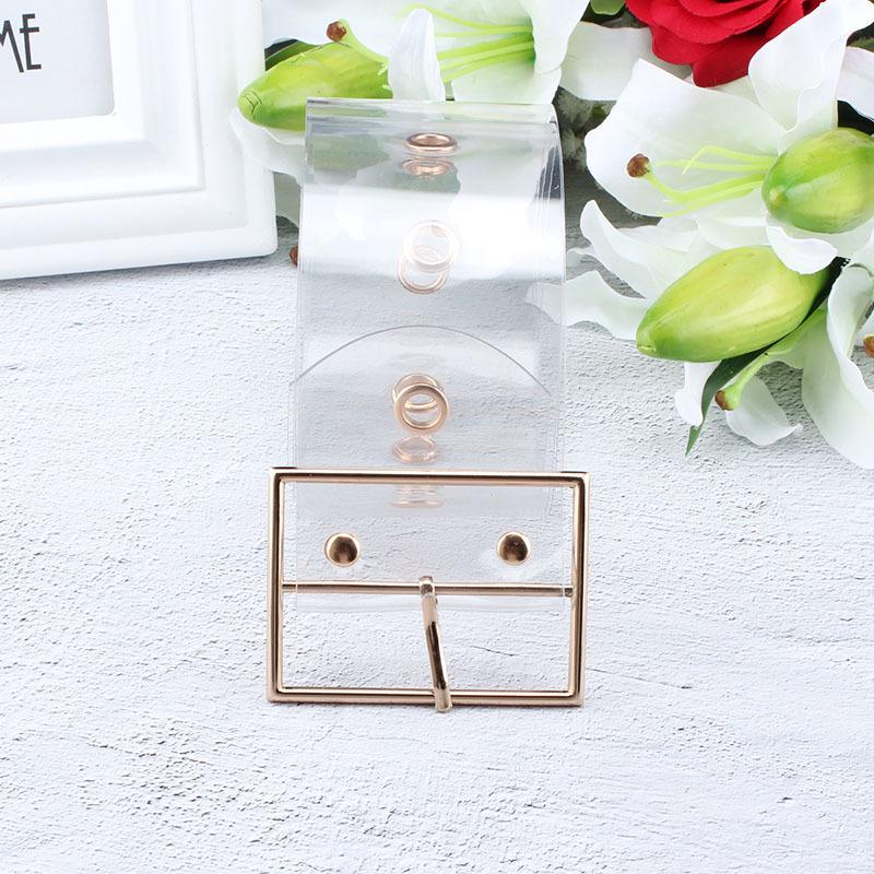 

Глаз обуви Пластиковый Женский Прозрачный Широкий Пояс Металлическая Пряжка Поясная Печать