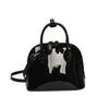 New Fashionable Versatile Handbag Glossy Solid Color Casual Shoulder Messenger Bag