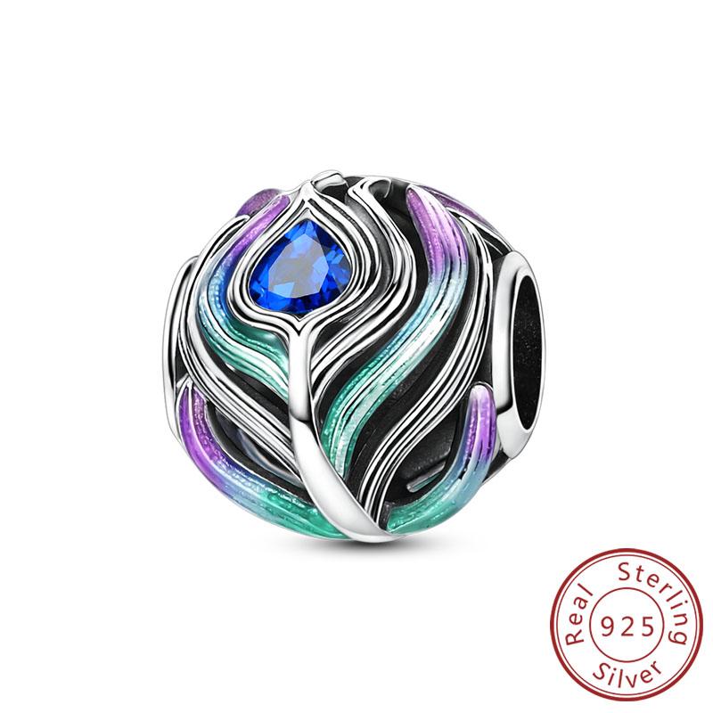 New Original Charms Beads Pendants Copper Cute Cat Paw Bow Apple Heart Charms Fit Bracelets Necklaces Women Jewelry