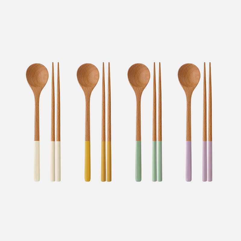 

Beachwood Color Cutlery Set Sage Green lilac