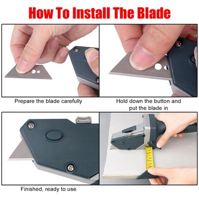 Carpentry Tool Woodworking Drywall Cutting Cardboard Scriber Plasterboard Edger With 5M Tape Measure Gypsum Board Cutter