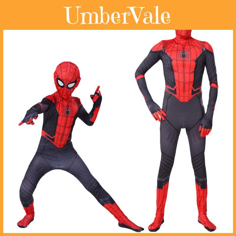 High-quality Spider-man Cosplay Costume For Boys And Girls