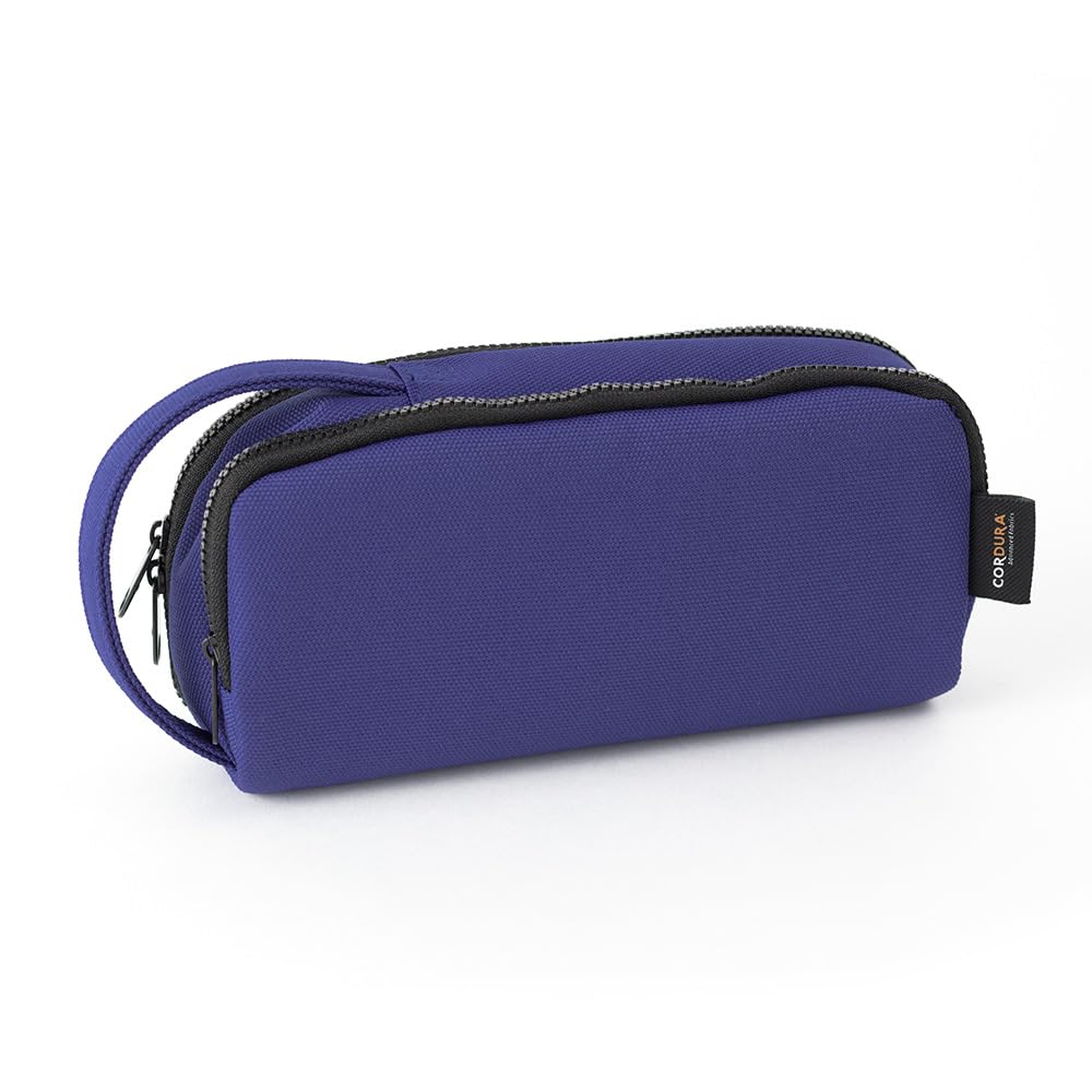 Midori 2-Way Pencil Pouch Case, Cordura [All 2 COlors] - Durable Pen Organizer