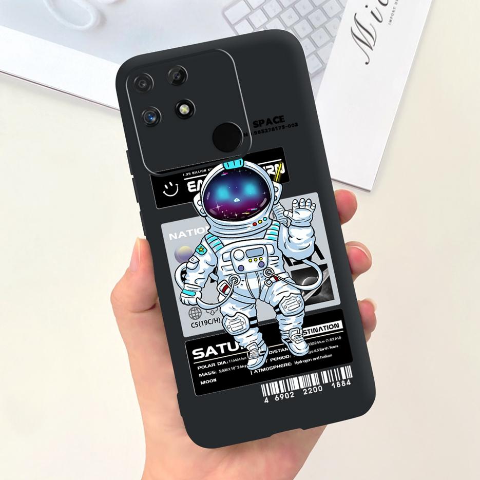 For Realme Narzo 50A Case RMX3430 Lovely Cartoon Cover Soft Silicone Phone Case For Realme Narzo 50i Narzo50A Prime Fundas Coque