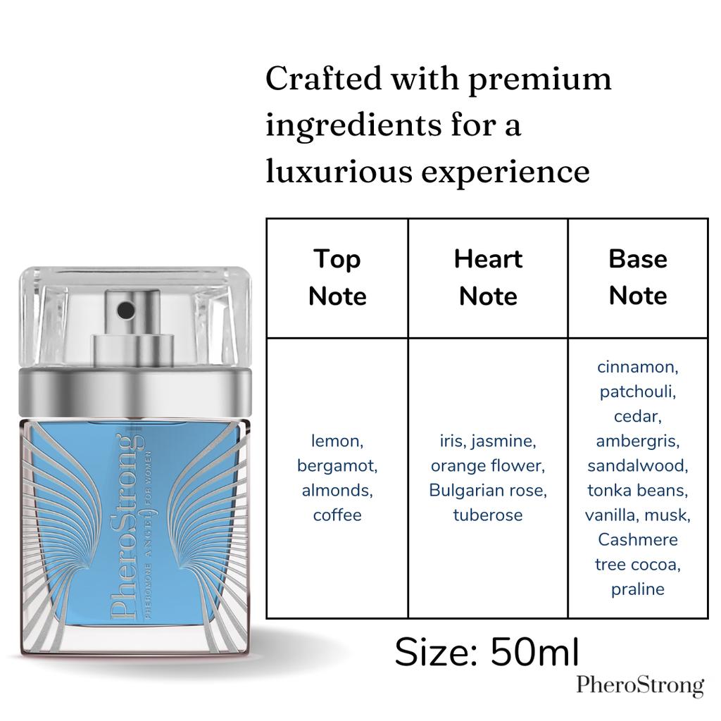 PheroStrong Pheromone Angel for Women - Seductive Perfume with Pheromones – 50ml