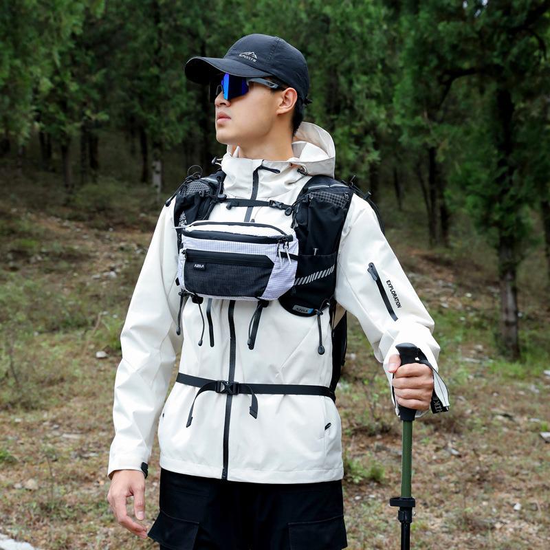 

Легкий міський месенджер та рюкзак для скелелазіння: Компактна нагрудна сумка, для піших походів, аксесуар, розширювана, та поясна сумка Under 20L хакі