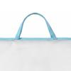 A2 Zipper File Bags Mesh Portfolio Art Supply Bag Water Proof Plastic Folder with Handle for Posters Drawings School