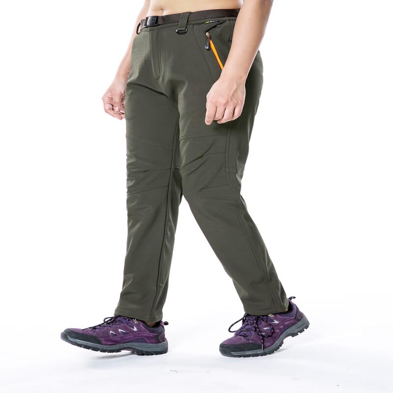 

Longzhan Winter Fleece-Lined Hiking & Ski Pants M