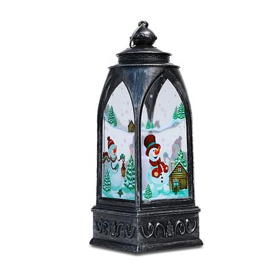 Santa Claus Snowman Lantern Light Merry Christmas Decor For Home Christmas Tree Ornament Xmas Gifts Navidad 2021 New Year 2022