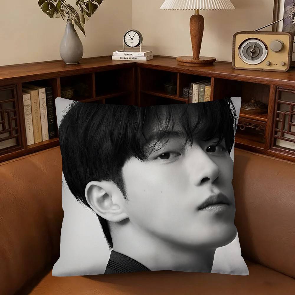 Korea Actor Model Nam Joohyuk Pillow Case Fashion Square Pillowcase Bedroom Sofa Room Ins Decoration Leisure