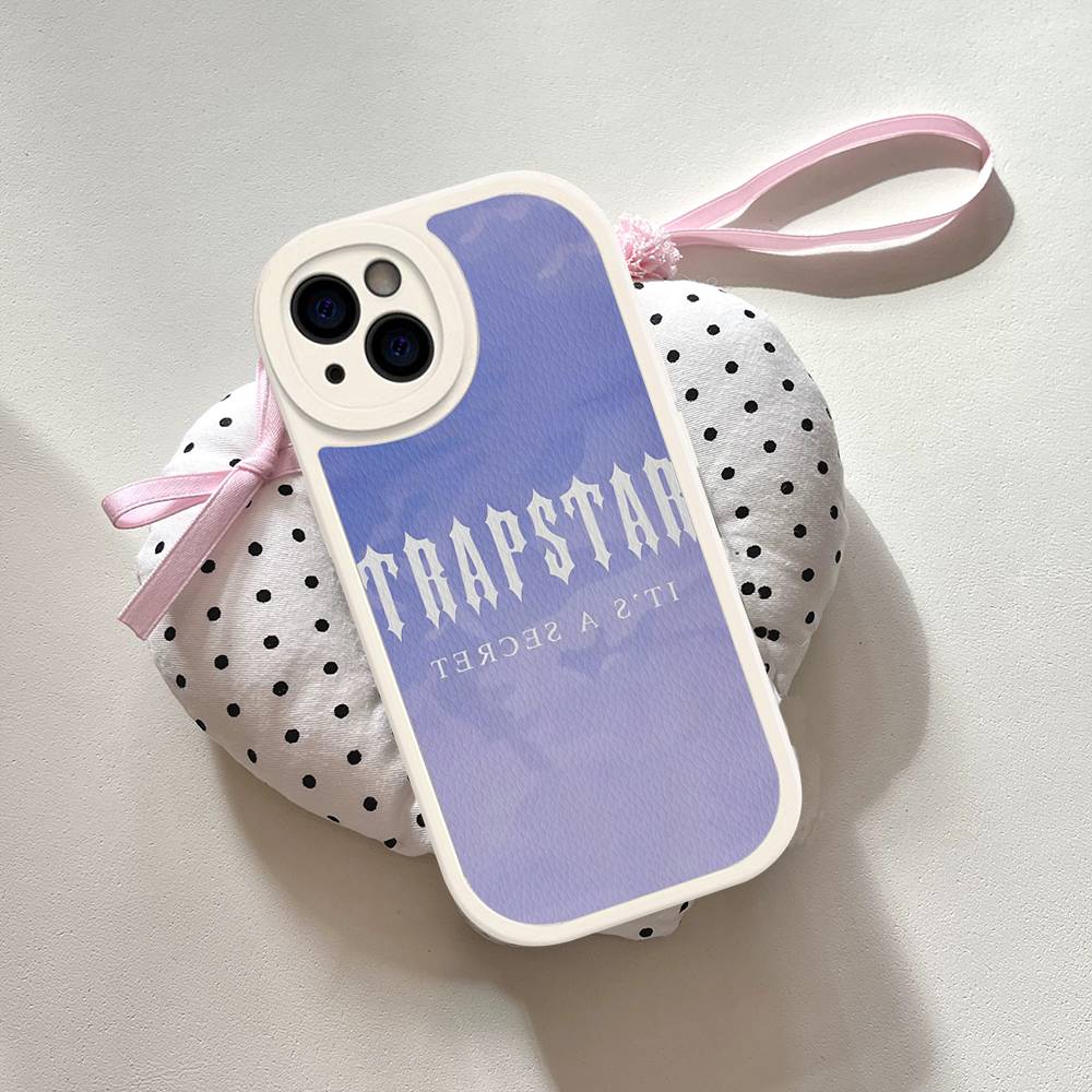 

Чохол для телефону T-Trapstars Для IPhone 16 15 14 13 12 11 Pro Max Plus 16E М який шкіряний чохол iPhone 16 pro