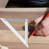 F26C Stainless Steel Ruler Drawing Tool for Students Professional Drafting Architecture Engineering Art Ruler 150/200/300mm