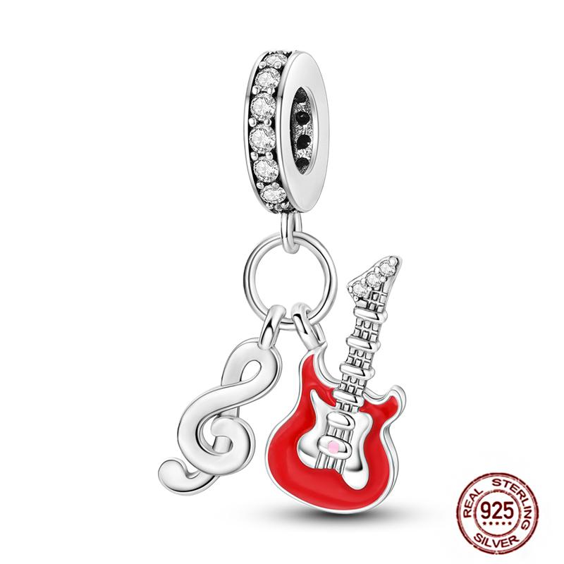 Christmas Charms Copper Fit Pendant Original Bracelets Santa Claus Snowflake Tree Gingerbread Man Beads Diy Jewelry