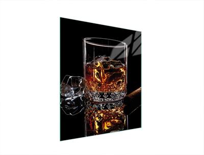 SZKLANA DESKA DO KROJENIA 45x52 WHISKY