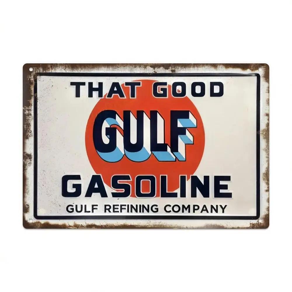 Car Gas Oil Sign Vintage Lubricant Metal Billboard Wall Plate Poster Decor Garage Auto Repair Shop Tin Sign Decorative Plaque
