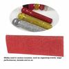 Microphone Sleeve Red Shining Rhinestone Plastic Universal Mic Handle Cover for Stage Show Bar