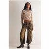 Casual Women's Jeans Wide Leg Jeans Pockets Hip Hop Retro Mid Waist   Shaped Loose Denim Trousers