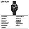 SANDA Student Quartz Exam Watch - Waterproof, Simple Design