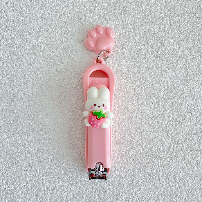 

Мини мультяшный складной кусачки для ногтей кулон - Милый и креативный маникюрный триммер