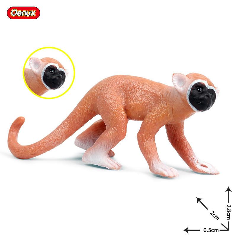 Saimiri Sciureus Monkey Animal Figure With Durable Plastic Material For Young Children