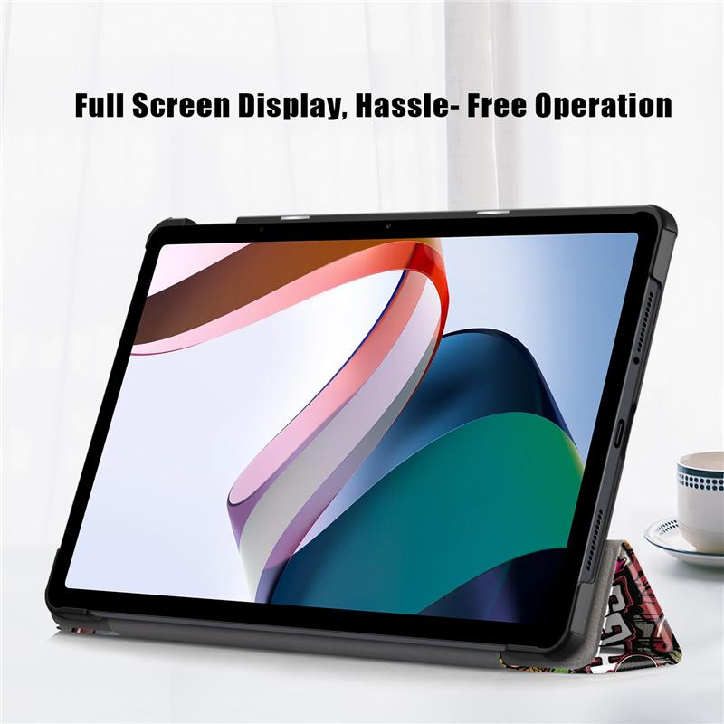 Case for Redmi Pad SE Tablet Cover Tri-folding Stand for Redmi Pad SE 11'' Case Cover Auto Wake Sleep