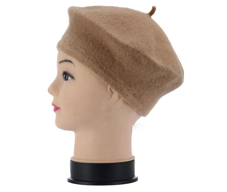 MIO Beret Hat Multi Color Children Autumn and Winter French Berets Cap Custom Embroidered Wool Beret Hat for Kids