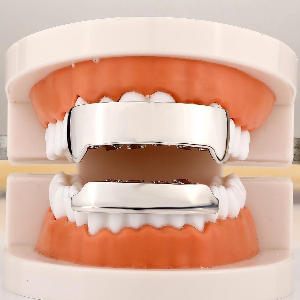 Realistic Look Grillz Set Glossy Teeth Caps Cyberpunk Teeth Grillz  Men