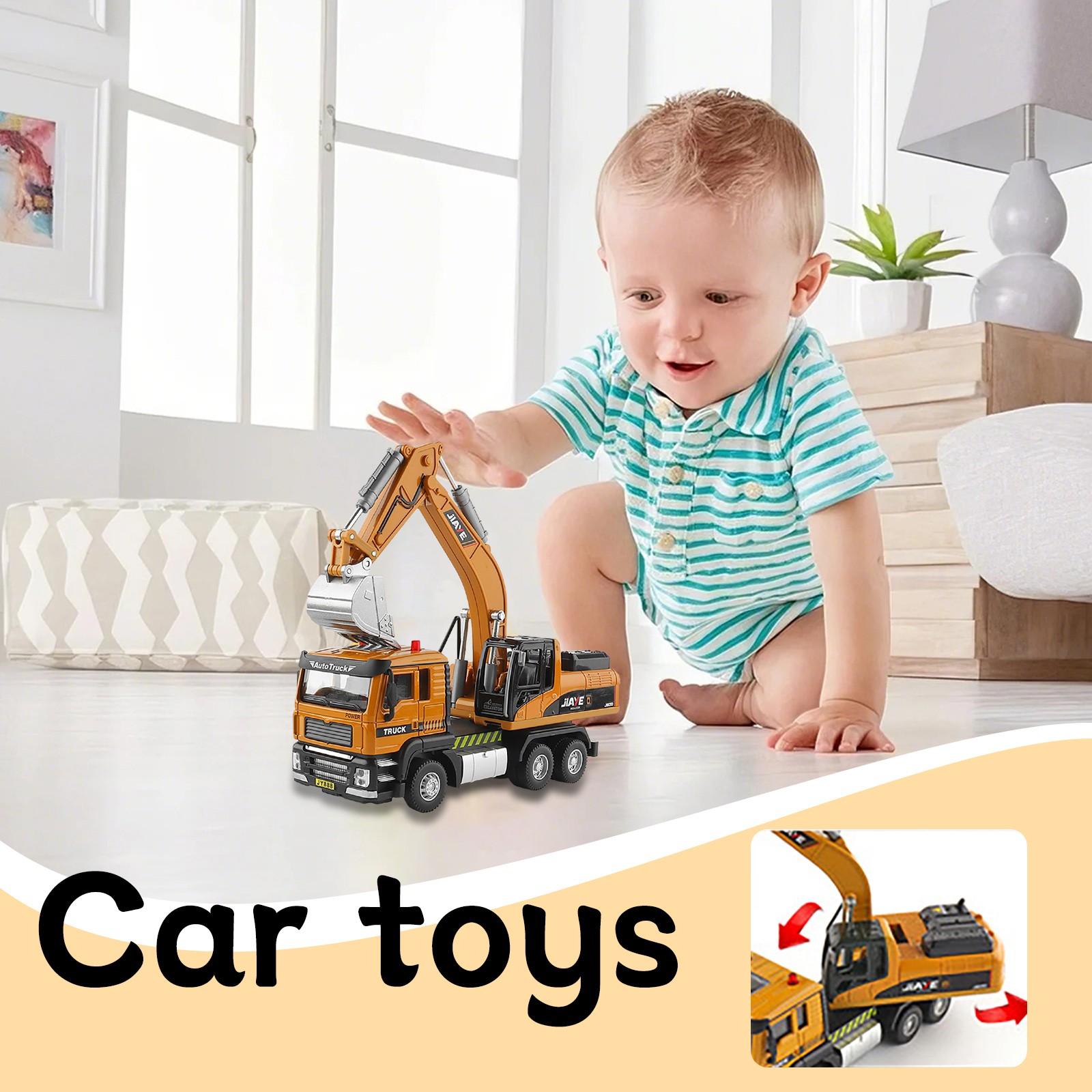 

Игрушки для детей, модели машинок-экскаваторов, металлические модели машинок, игрушки-экскаваторы, имитирующие звук и свет, игрушки-экскаваторы для мальчиков 3-5 лет, подарки One Size