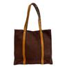 BURBERRY Blue Label Nova Check Shoulder canvas Tote Bag Brown canvas Used