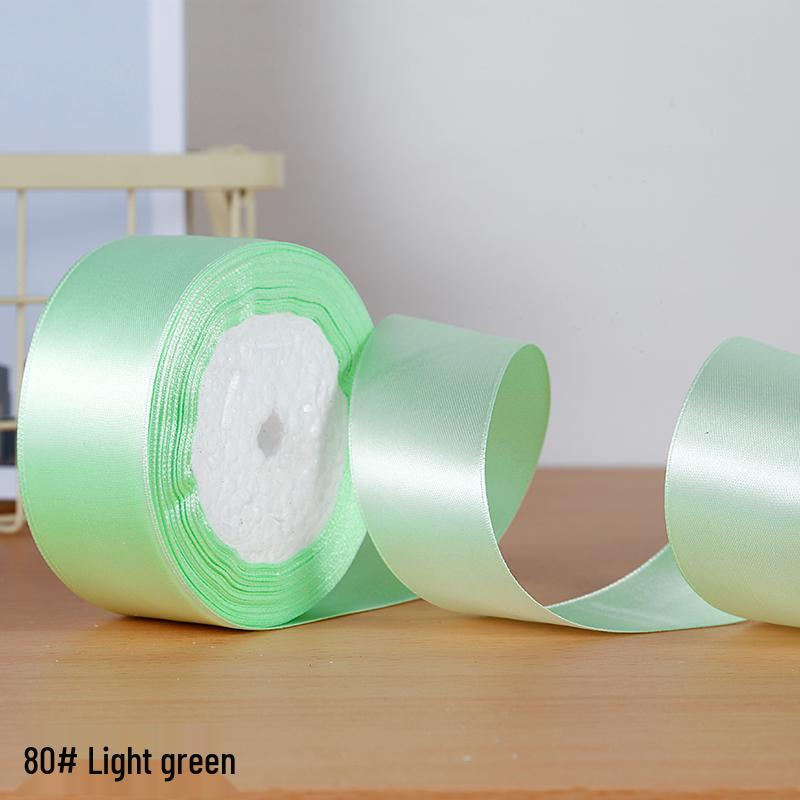 Cinta de Rosa de Seda Hecha a Mano de 4 cm para Envolver Regalos y Joyería DIY