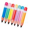7Pcs Inflatable PVC Back to School Pencil Decorations Jumbo Classroom Party Blow Up Balloons Pencil Blow Up Giant Pencils