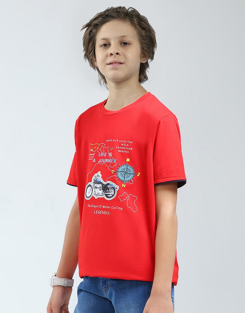 Monte Carlo Boys Printed T-Shirt