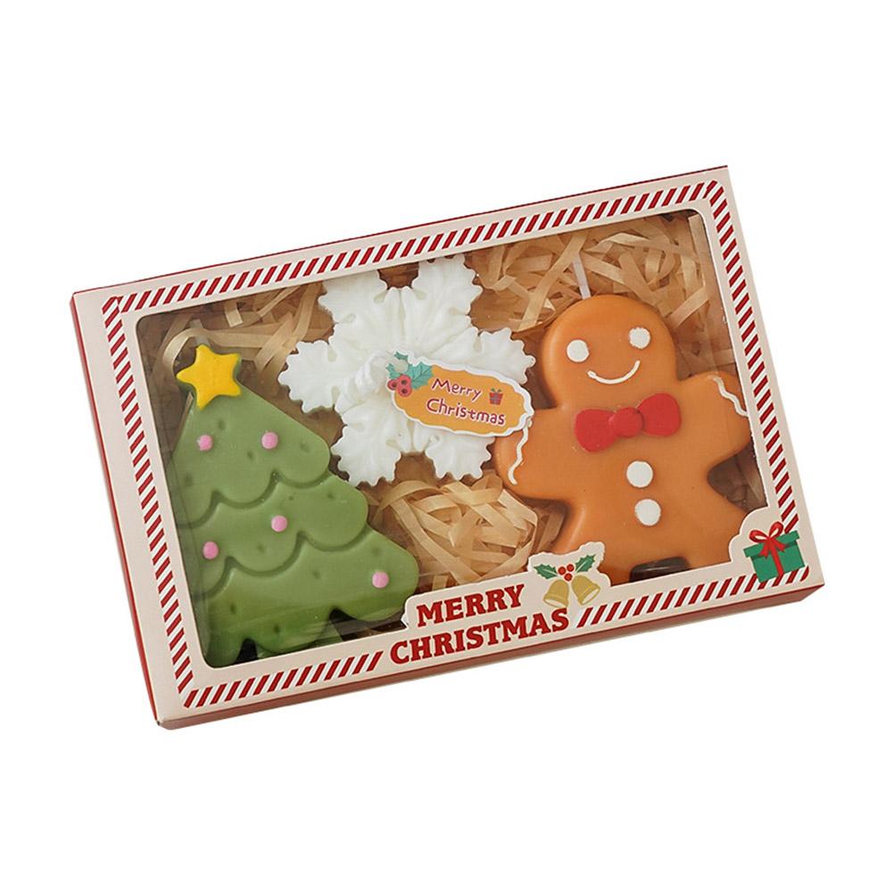 Christmas Scented Candle Set Atmosphere Home Handmade Christmas Gift aromatherapy