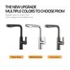 Kitchen Faucet Gunmetal Sink Mixer 360 Swivel Single Handle Pull Out 2 Ways Sprayer Mixer Hot And Cold Tap