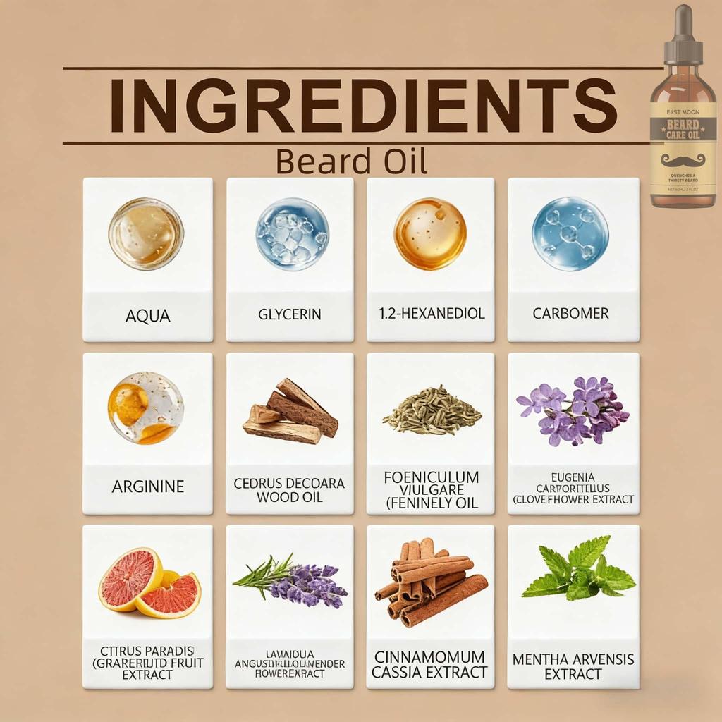 Men's Beard Care Set: Softens Hair, Smooths Roughness — Includes a Beard Oil and Balm, Ideal Gift.