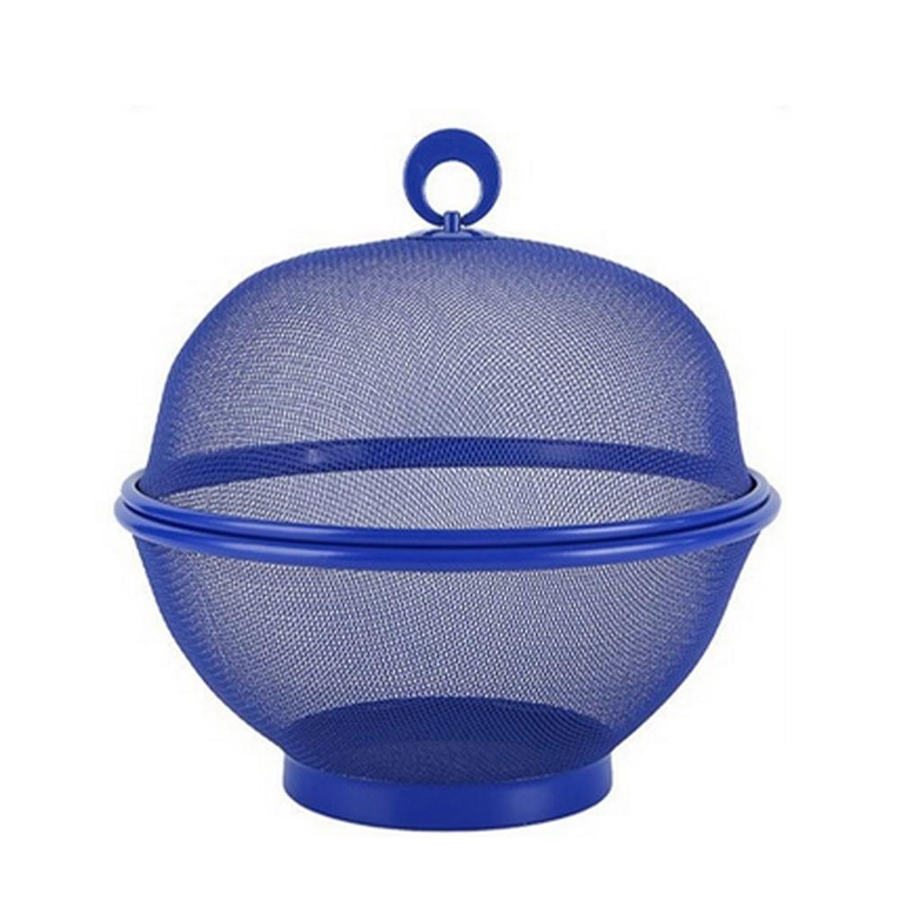 Iron Fruit Basket For All Shapes And Sizes Camping Trips Spray Coated Fruit Plate Outdoor Parties