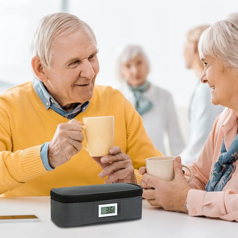 

Портативный набор-сумка для термоскопа, дорожный термочехол, портативные дорожные принадлежности, чехол для термоскопа для путешествий, дома чёрный