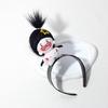 Lustiges Haarband Cartoon Plüschpuppe Stirnband Breitkrempige Haarnadel Foto Kopfschmuck