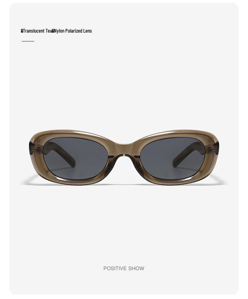 Women's Nylon Polarized Sunglasses: High-End, Face-Slimming, UV & HD Eye Protection