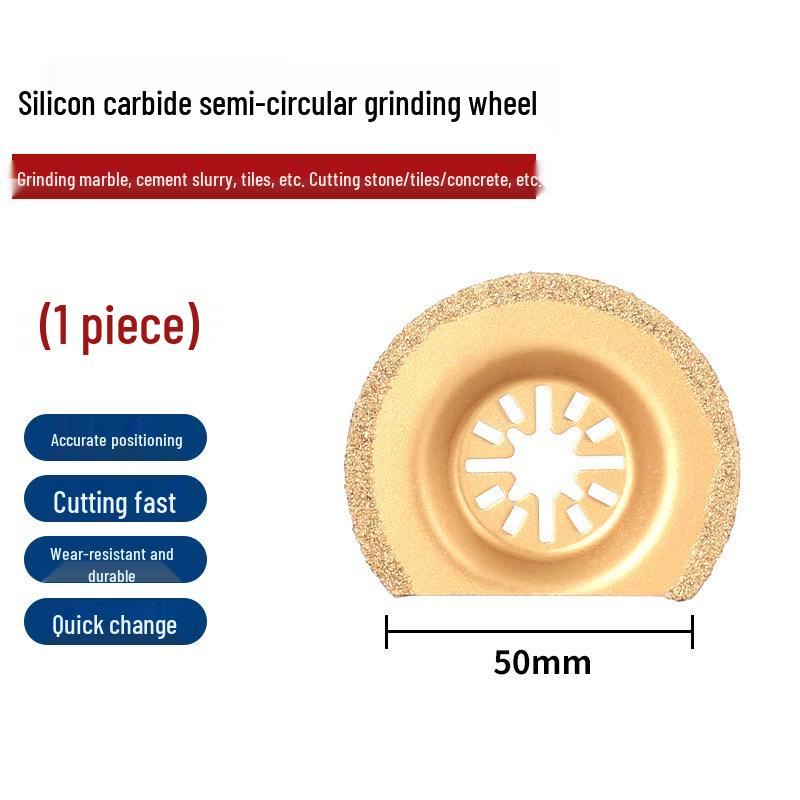 Multifunctional Woodworking Saw & Trimmer: Universal Blade, Slow Loading, Flower Hole for Cutting & Grinding