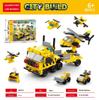 Military Mecha Aircraft Carrier & Space Rocket Building Blocks for Kids - Educational Assembly Toy