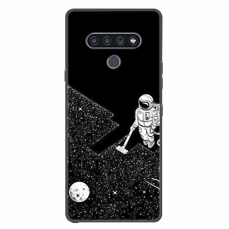 For LG K41s K51s Case Silicone Soft Fashion Animal Back Cover for LG Q70 Q60 Case Protector On for LGQ60 K 51S Cartoon Phone Bag